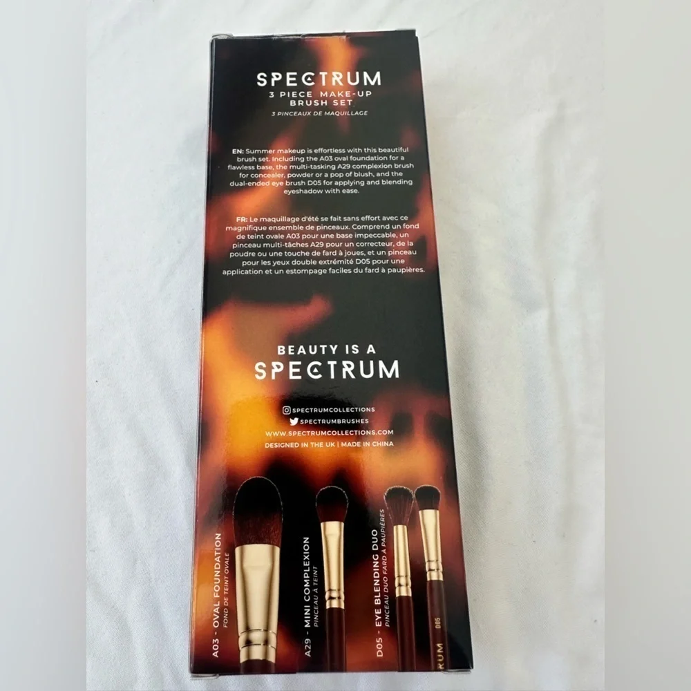 Spectrum Make Up Brush Set - New In Box - Picture 3 of 3